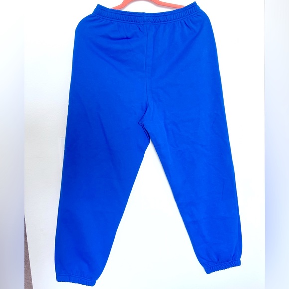 GAP Sweatpants Beautiful Blue Color Super Soft NWT Sz. Medium Streatwear jogger - Picture 2 of 4